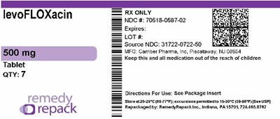 Levofloxacin 500mg 70518 0587 02
